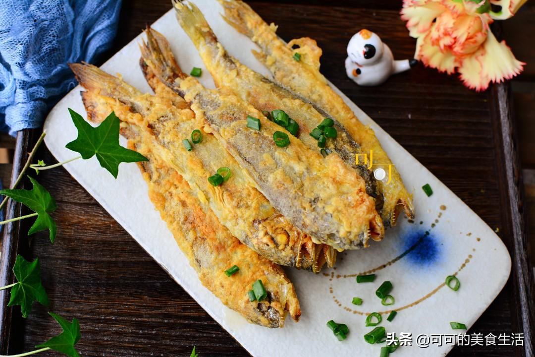 面拖小黄鱼烹饪指南，家常美味小黄鱼做法