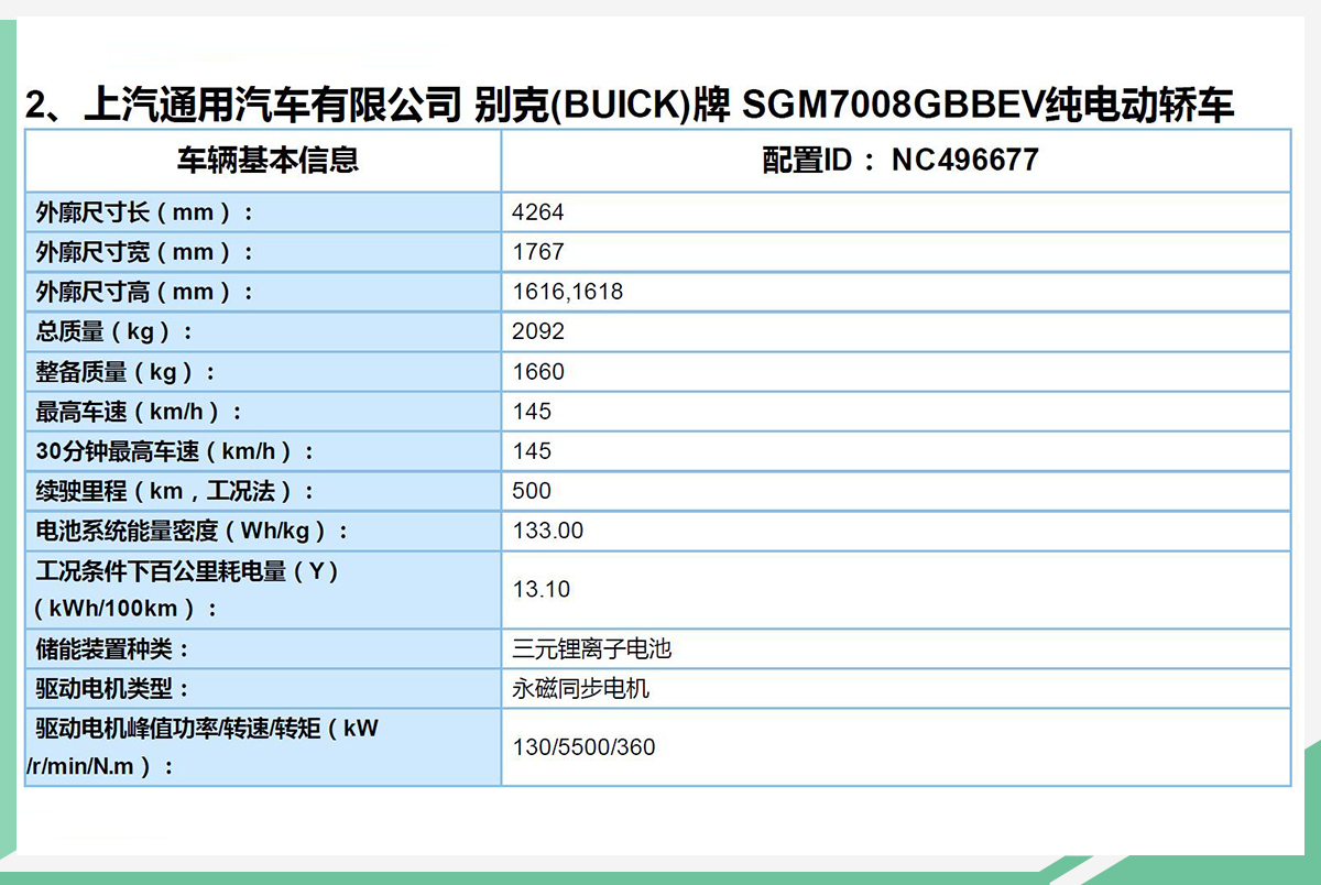 电动汽车参数全面解析