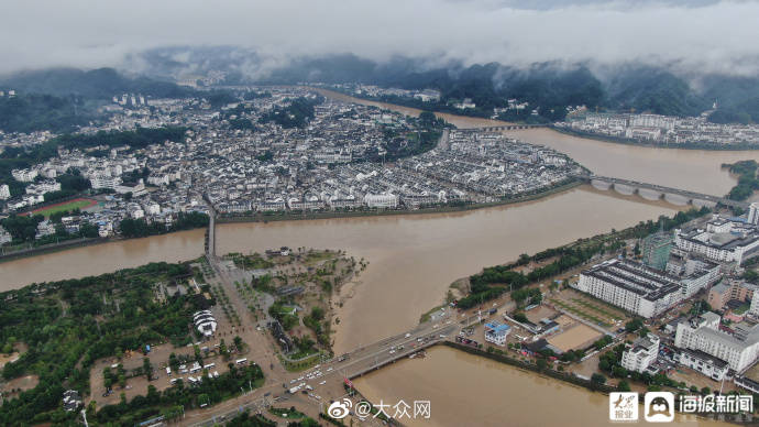 歙县洪水最新动态，众志成城，共克时艰